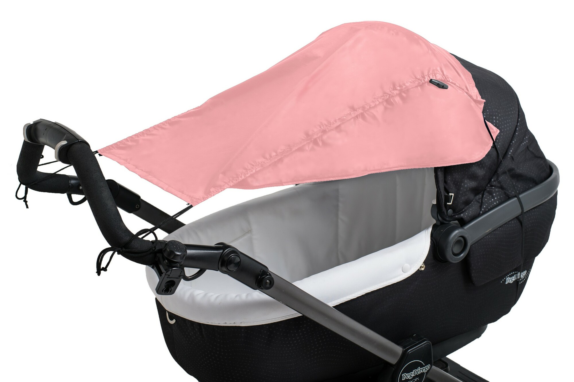 Altabebe - Universele UV-zonnescherm met zijkanten voor kinderwagens - Roze